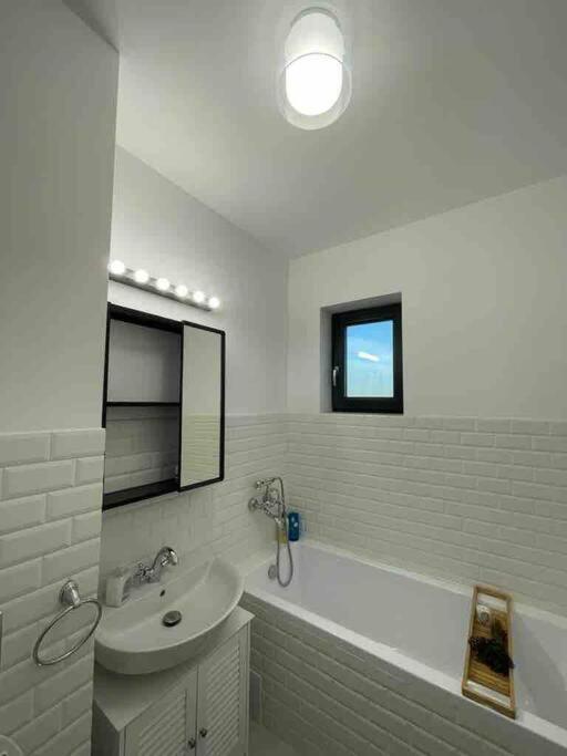 Modern 2-Bedroom Apartment In New Residence Крайова Экстерьер фото
